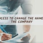 Process to change the name of the company